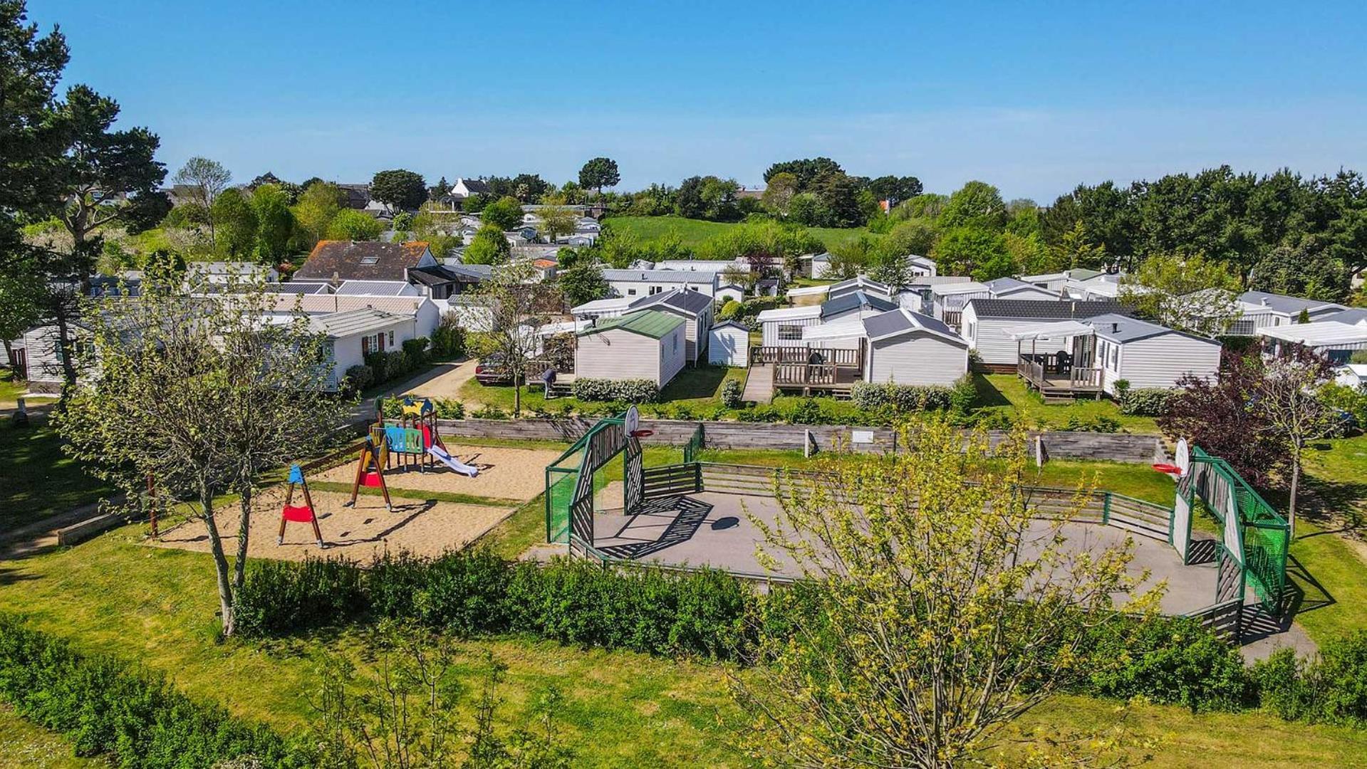 Camping Le Dolmen, Carnac, Morbihan Экстерьер фото
