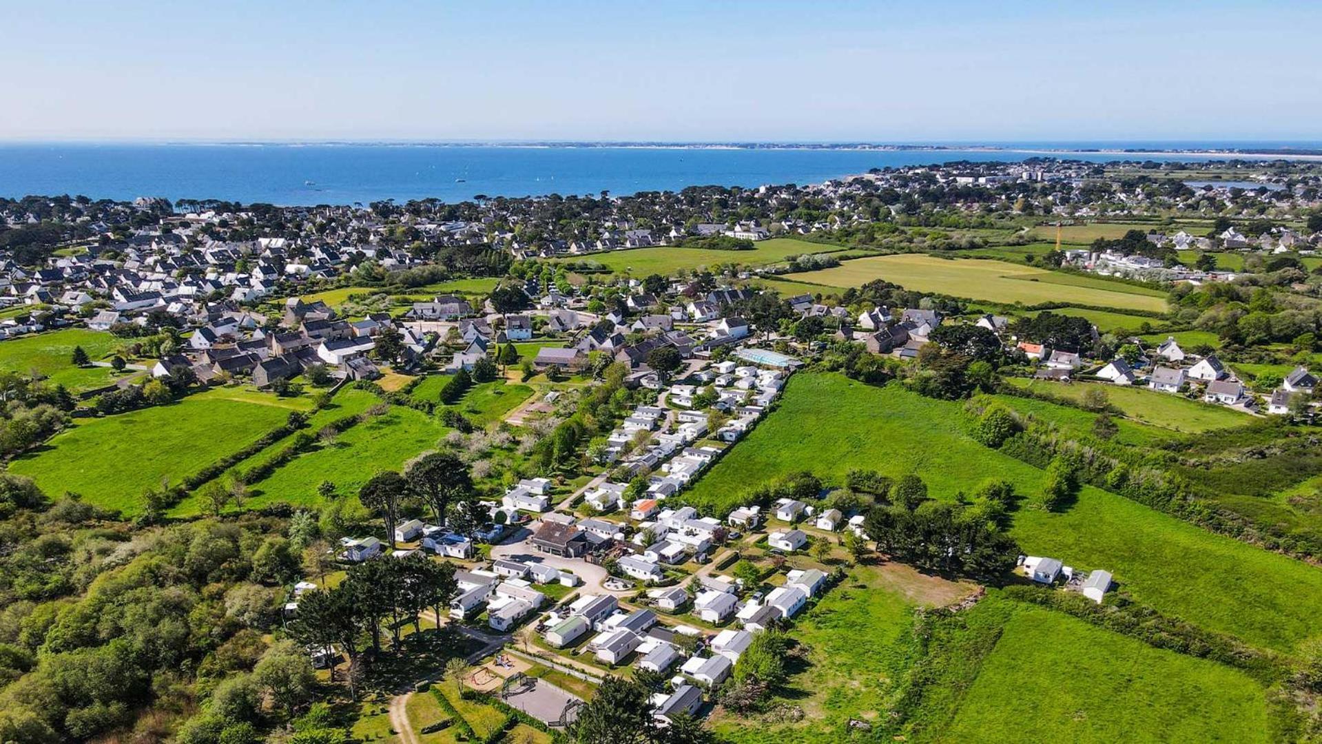 Camping Le Dolmen, Carnac, Morbihan Экстерьер фото