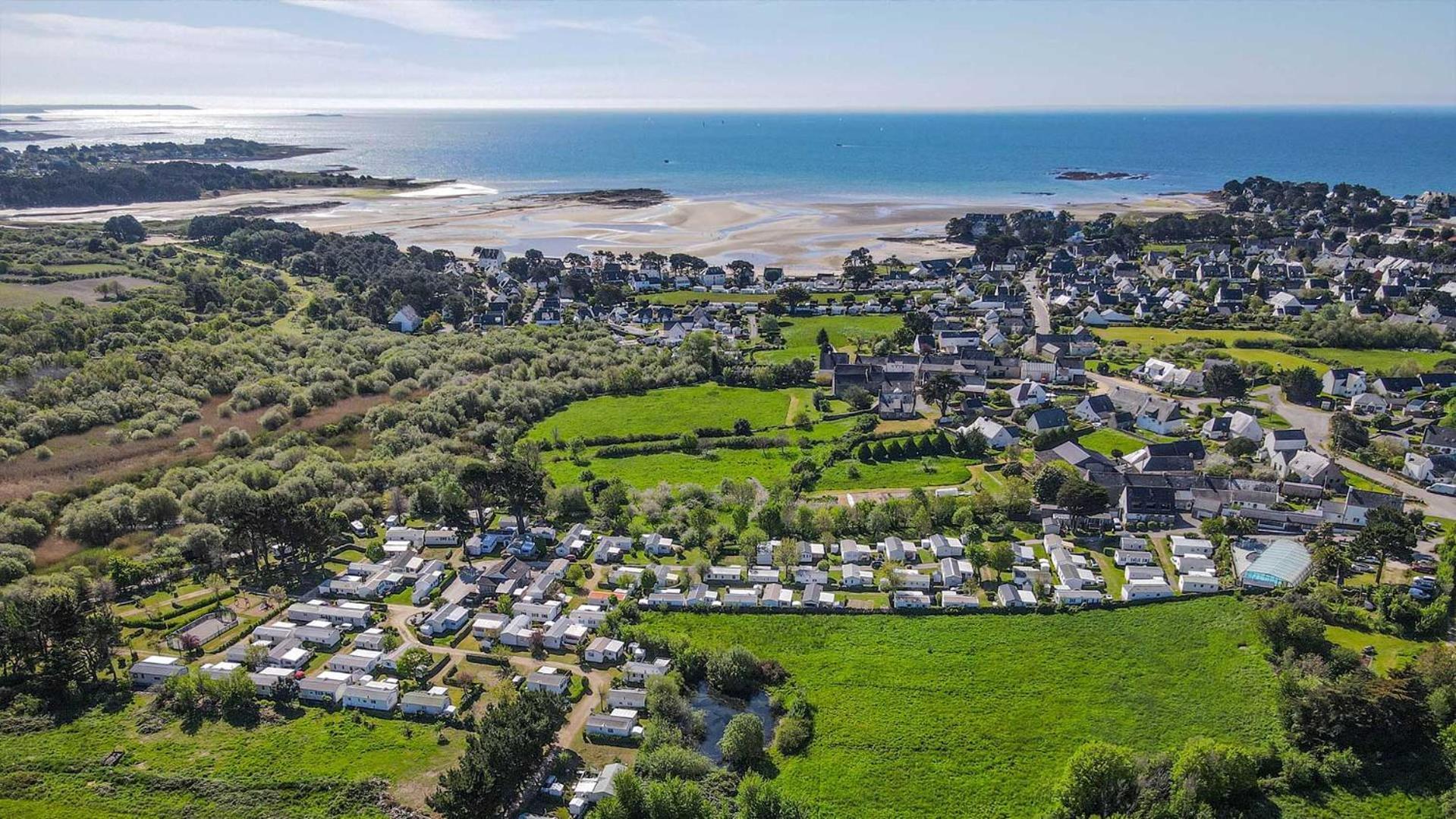 Camping Le Dolmen, Carnac, Morbihan Экстерьер фото